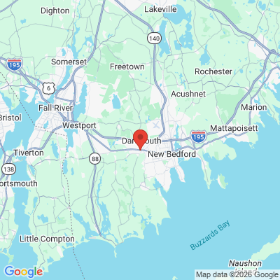 Map to  office in North Dartmouth, MA