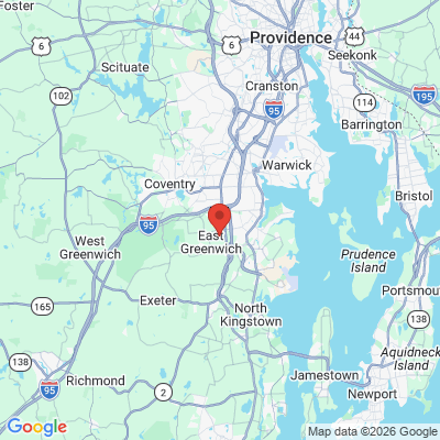 Map to  office in East Greenwich, RI