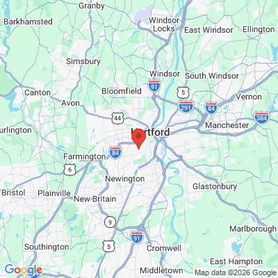 Map to  office in Hartford Ct