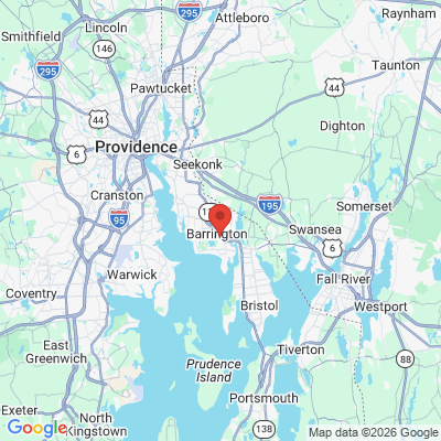 Map to  office in Barrington, RI