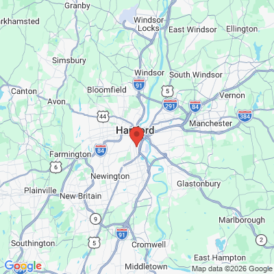 Map to  office in Hartford, CT