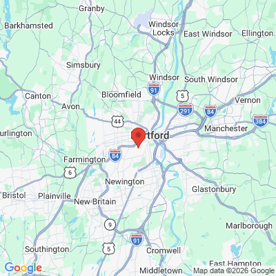 Map to  office in Hartford, CT