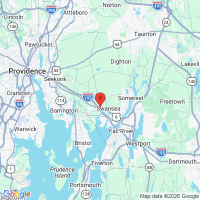 Map to  office in Swansea, MA