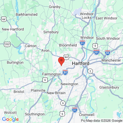 Map to  office in West Hartford, CT