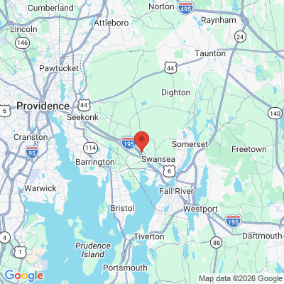 Map to  office in Swansea, MA