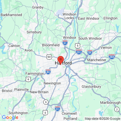 Map to  office in Hartford, CT