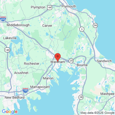 Map to  office in Wareham, MA