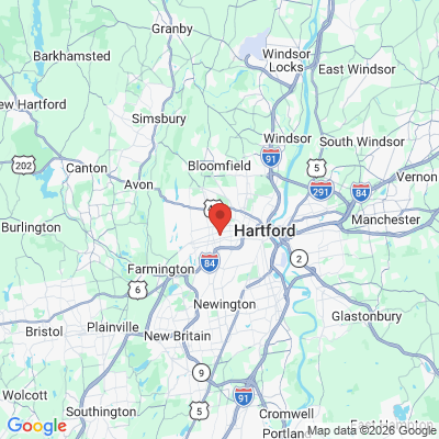 Map to  office in West Hartford, CT