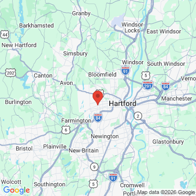 Map to  office in West Hartford, CT