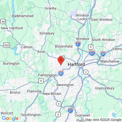 Map to  office in West Hartford, CT