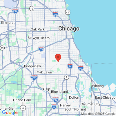 Map to Herron Family Dental Services office in Chicago, IL