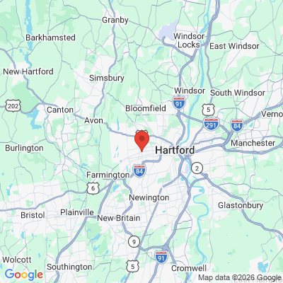 Map to  office in West Hartford, CT