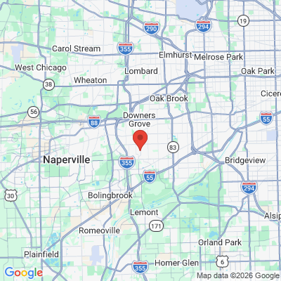 Map to  office in Downers Grove, IL