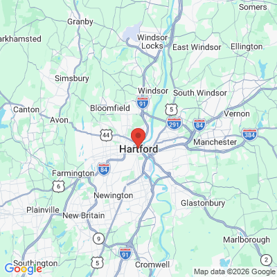 Map to  office in Hartford, CT