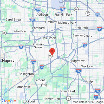 Map to  office in Willowbrook, IL
