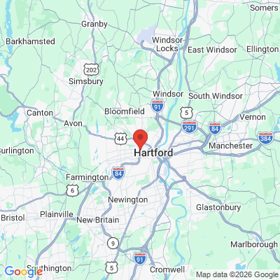 Map to  office in Hartford, CT
