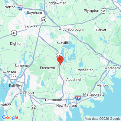 Map to  office in East Freetown, MA