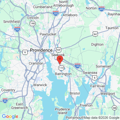 Map to  office in Riverside, RI