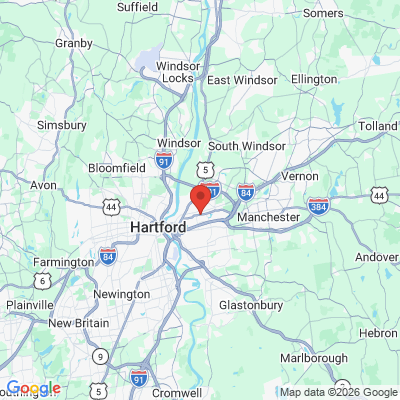 Map to  office in East Hartford, CT