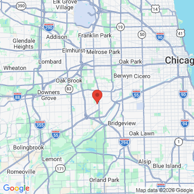 Map to  office in La Grange, IL