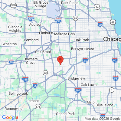 Map to  office in La Grange, IL
