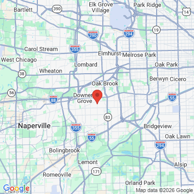Map to  office in Westmont, IL