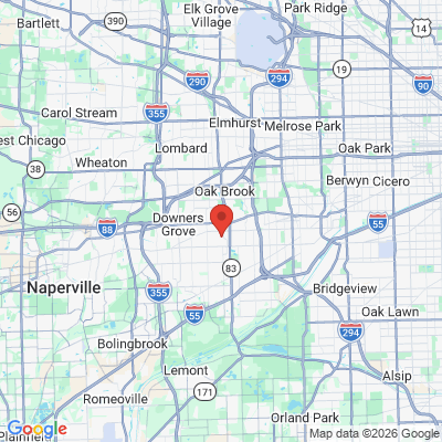 Map to  office in Pinnacle Dental Group