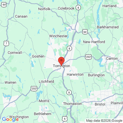 Map to  office in Torrington, CT