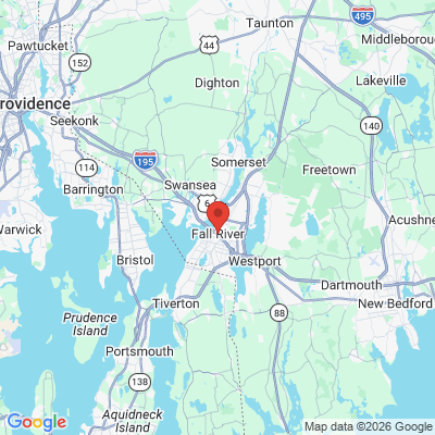 Map to  office in Fall River, MA