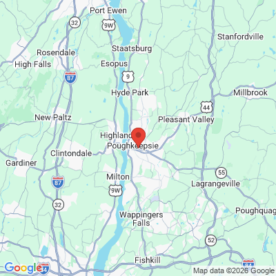 Map to  office in Poughkeepsie, NY