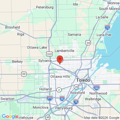 Map to  office in Toledo, OH