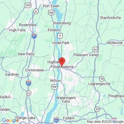 Map to  office in Poughkeepsie, NY
