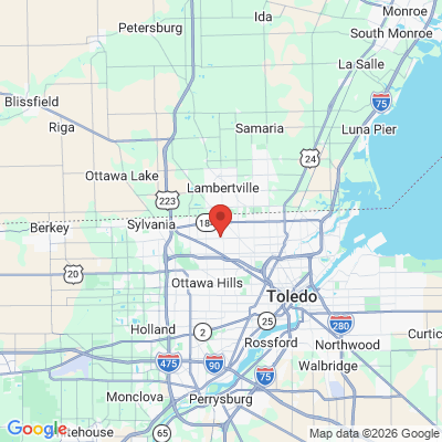Map to  office in Toledo, OH
