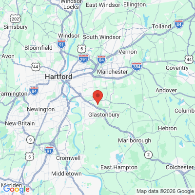 Map to  office in Glastonbury, CT