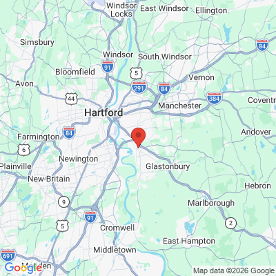 Map to  office in Glastonbury, CT