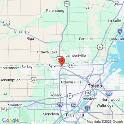Map to  office in Sylvania, OH
