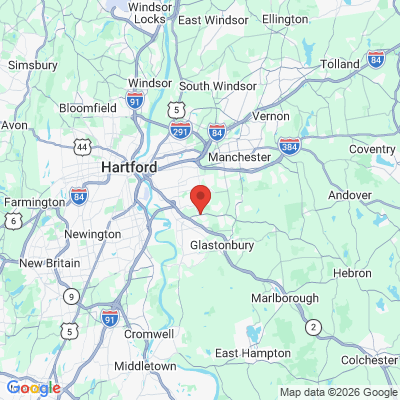 Map to  office in Glastonbury, CT