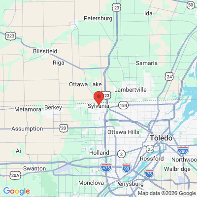 Map to  office in Sylvania, OH