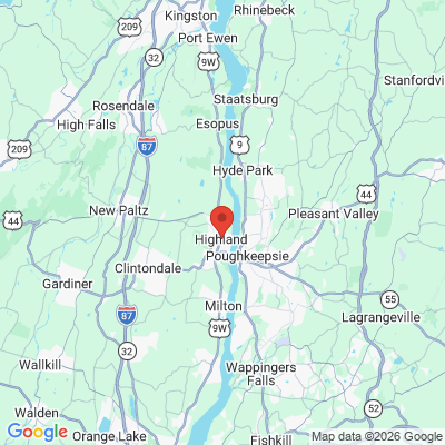 Map to  office in Highland, NY