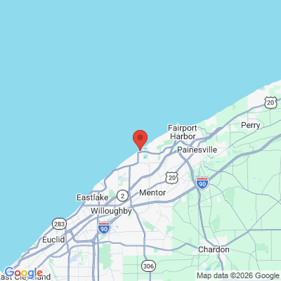 Map to  office in Mentor, OH