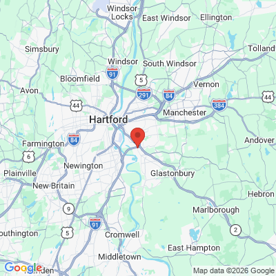Map to  office in Glastonbury, CT