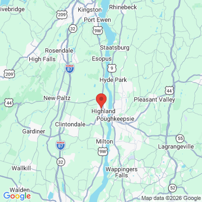 Map to  office in Highland, NY