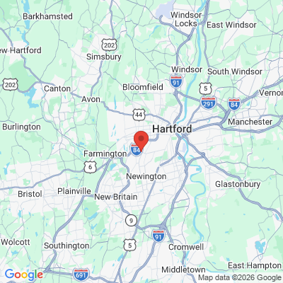 Map to  office in West Hartford, CT