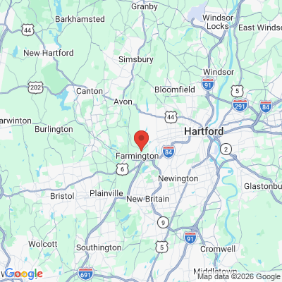 Map to  office in Farmington, CT