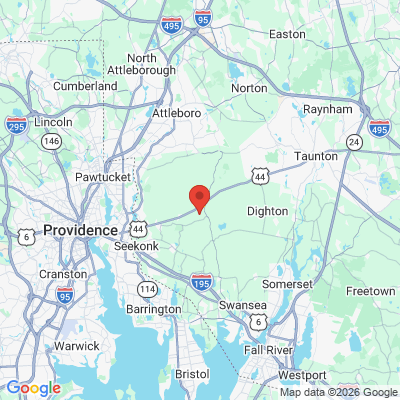 Map to  office in Rehoboth, MA