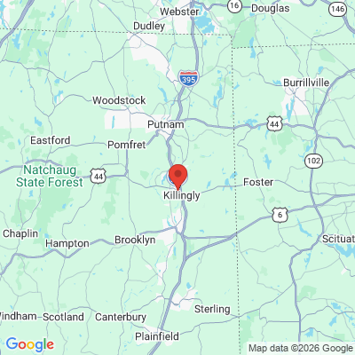 Map to  office in Dayville, CT