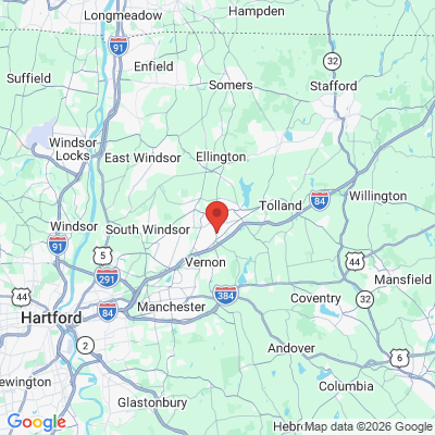 Map to  office in Vernon Rockville, CT