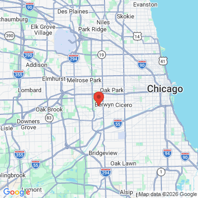 Map to  office in North Riverside, IL