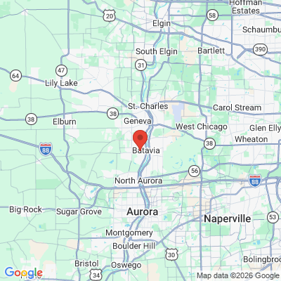 Map to  office in Batavia, IL