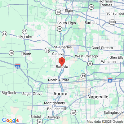 Map to  office in Batavia, IL